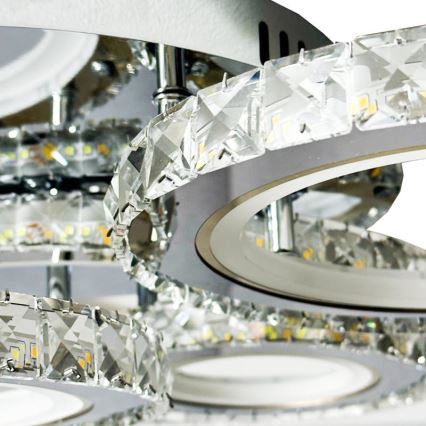 Plafonnier LED à intensité variable LED/120W/230V 3000-6500K + télécommande