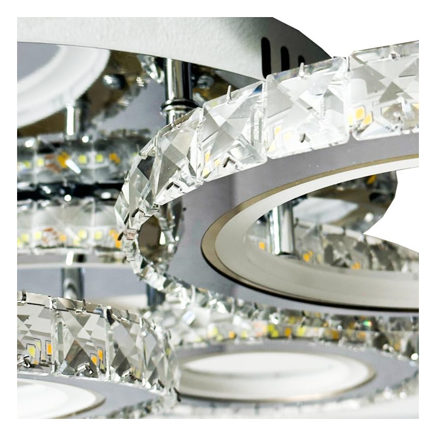 Plafonnier LED à intensité variable LED/120W/230V 3000-6500K + télécommande