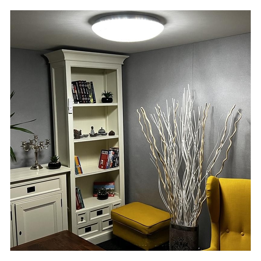 Plafonnier LED à intensité variable LED/48W/230V 2700-6500K Wi-Fi Tuya + télécommande