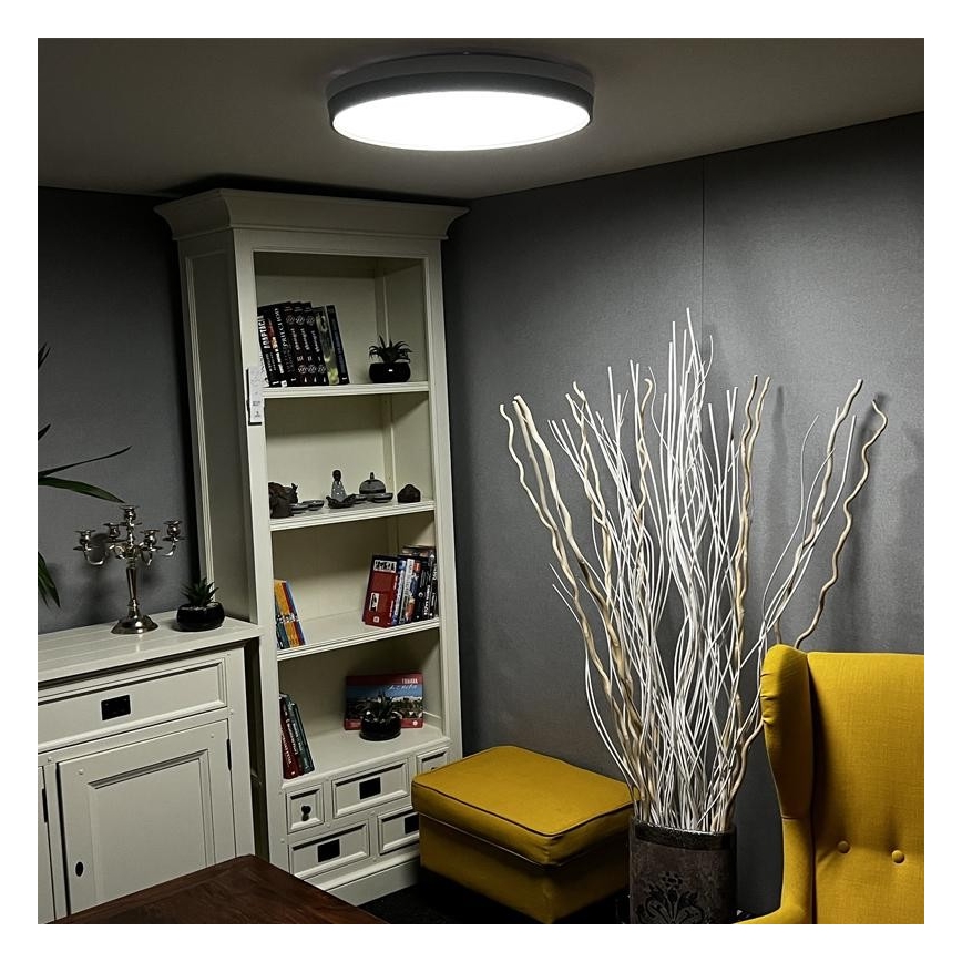 Plafonnier LED à intensité variable LED/48W/230V 2700-6500K Wi-Fi Tuya + télécommande