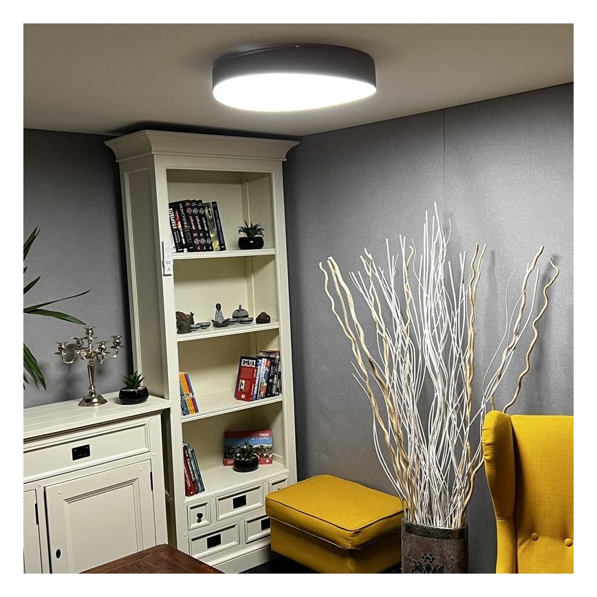 Plafonnier LED à intensité variable LED/48W/230V 2700-6500K Wi-Fi Tuya + télécommande