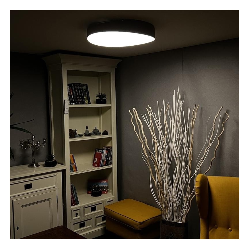 Plafonnier LED à intensité variable LED/48W/230V 2700-6500K Wi-Fi Tuya + télécommande