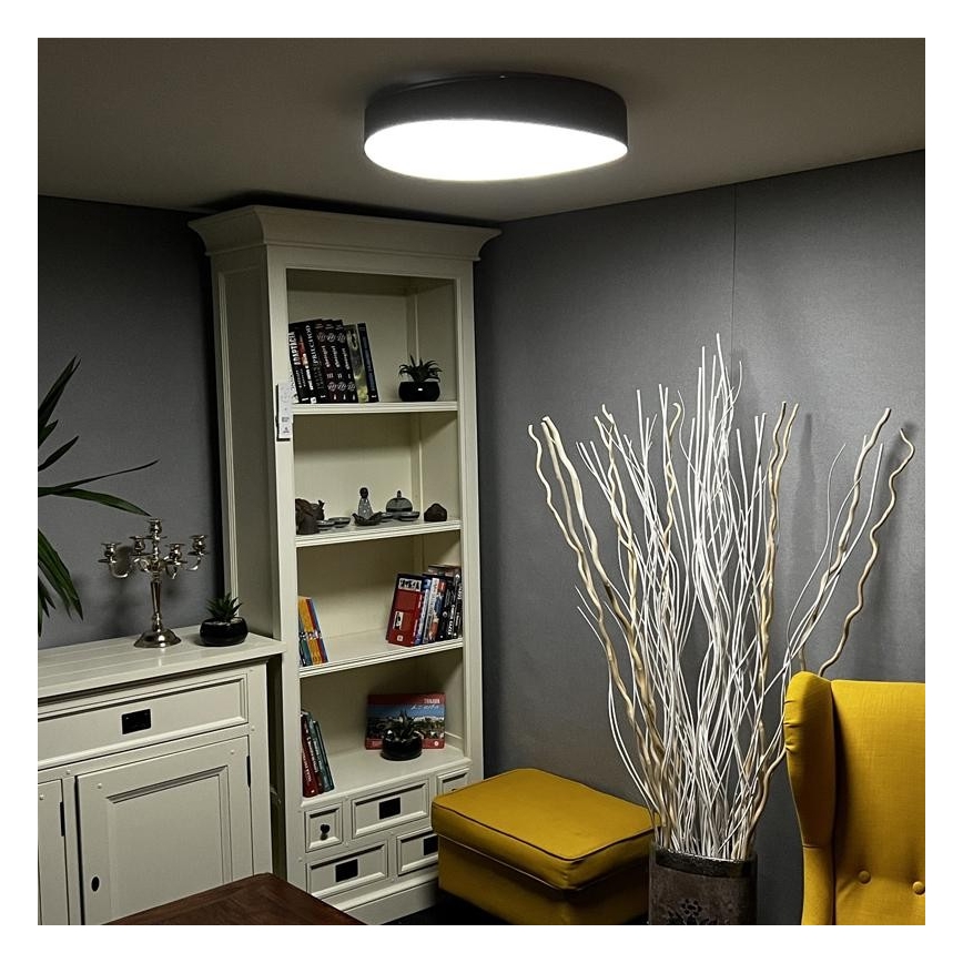 Plafonnier LED à intensité variable LED/48W/230V 2700-6500K Wi-Fi Tuya + télécommande