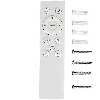 Plafonnier LED à intensité variable LED/60W/230V 3000K/4000K/6500K + télécommande