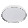Plafonnier LED à intensité variable LIXAN LED/47W/230V 3000-6500K Ø 38,6 cm blanc/argenté + télécommande