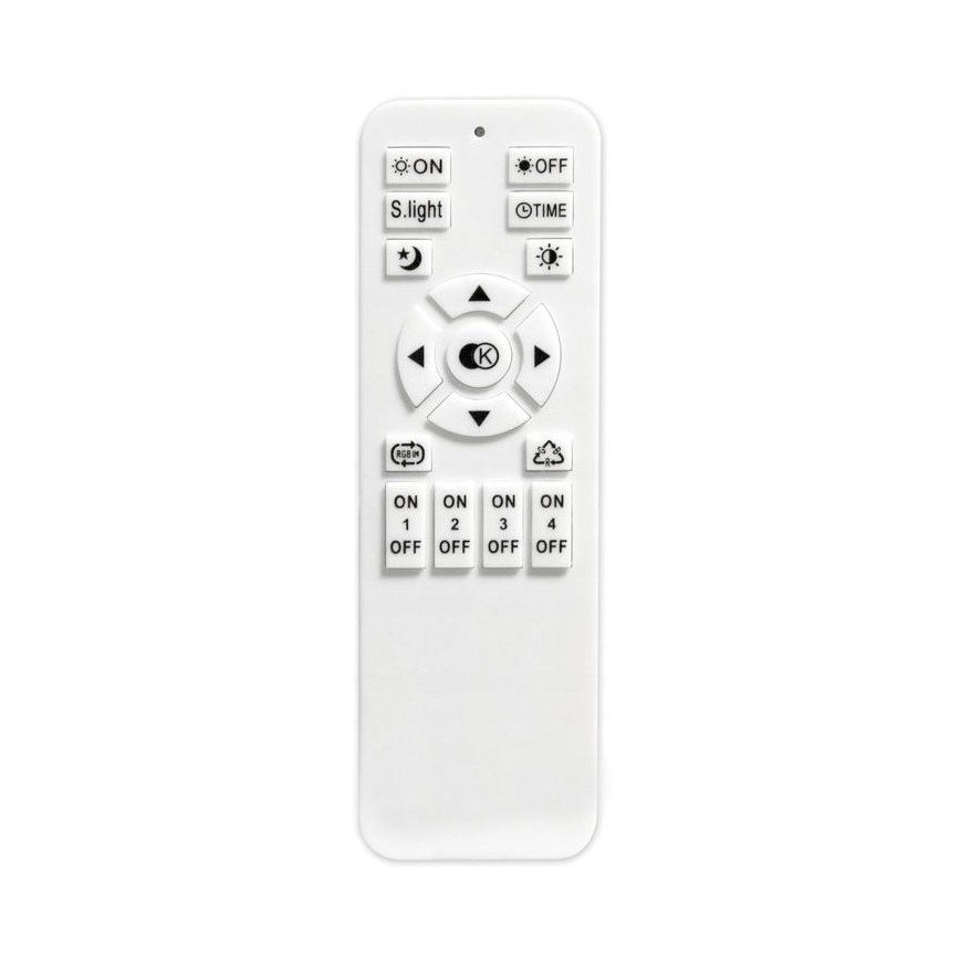 Plafonnier LED à intensité variable NOVA LED/54W/230V 3000-6500K noir + télécommande
