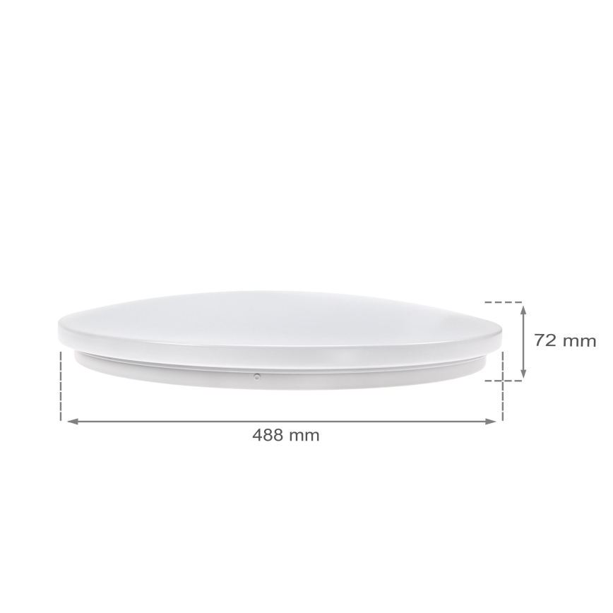 Plafonnier LED à intensité variable NYMPHEA LED/36W/230V 2700-6500K Wi-Fi Tuya