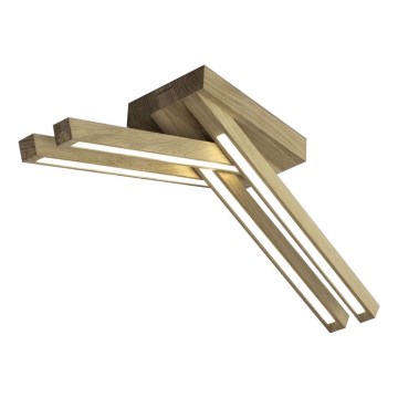 Plafonnier LED affleurant LINUS 4xLED/4,5W/230V chêne mat