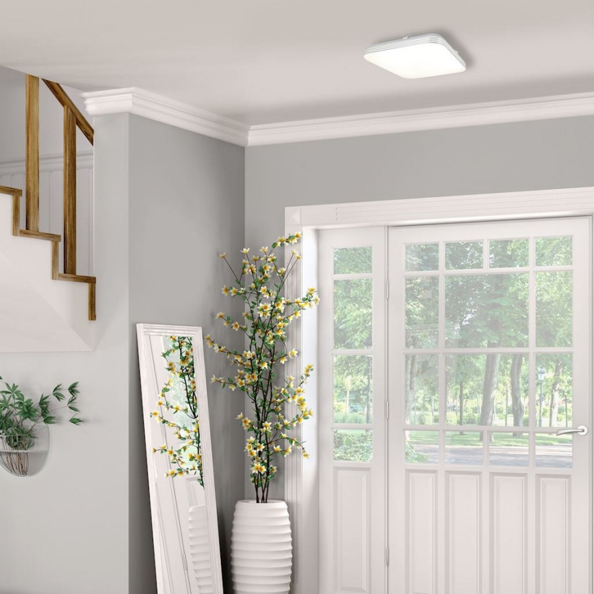 Plafonnier LED salle de bain AJAX LED/27W/230V IP44