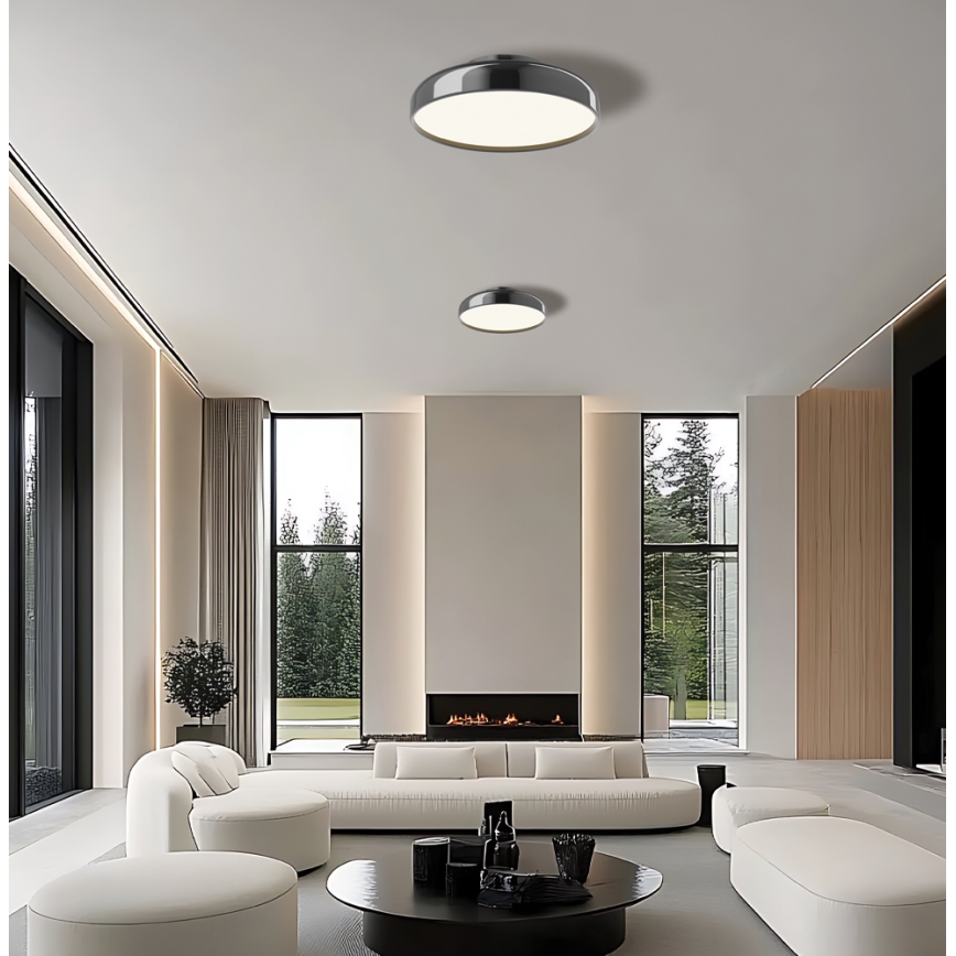 Plafonnier LED ALENSA LED/60W/230V noir