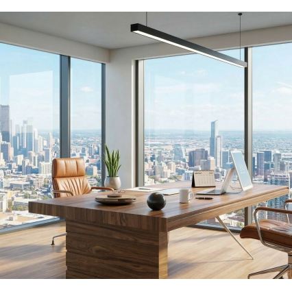 Plafonnier LED ALLDAY BASIC LED/40W/230V 2700/4000/6000K noir