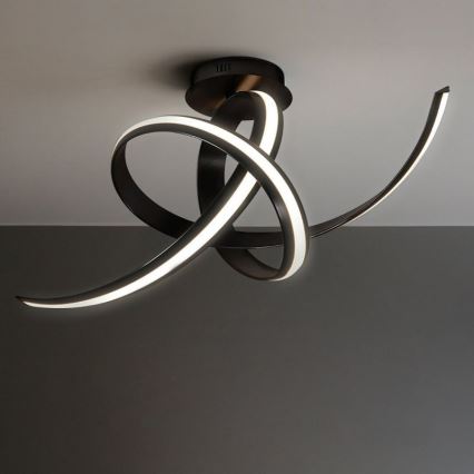 Plafonnier LED AREZIA LED/41W/230V noir