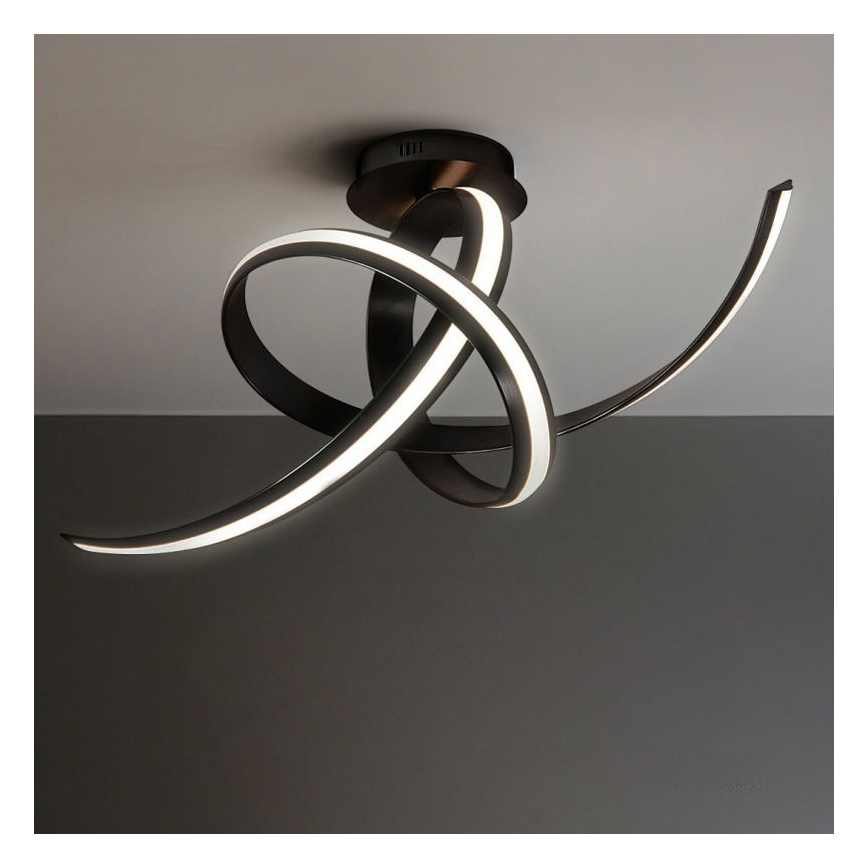 Plafonnier LED AREZIA LED/41W/230V noir