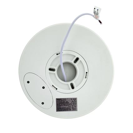 Plafonnier LED pour salle de bains avec détecteur de mouvement, 20 W, 230 V, 3000/4000/6500 K, Ø 23 cm, IP54, blanc