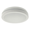 Plafonnier LED avec détecteur de mouvement LED/20W/230V 3000/4000/6500K Ø 23 cm IP54 blanc