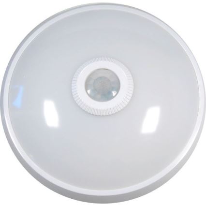 Plafonnier LED avec détecteur de mouvement et capteur crépusculaire LED/12W/230V