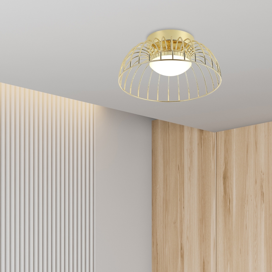 Plafonnier LED BETSY LED/12W/230V de 25 cm doré
