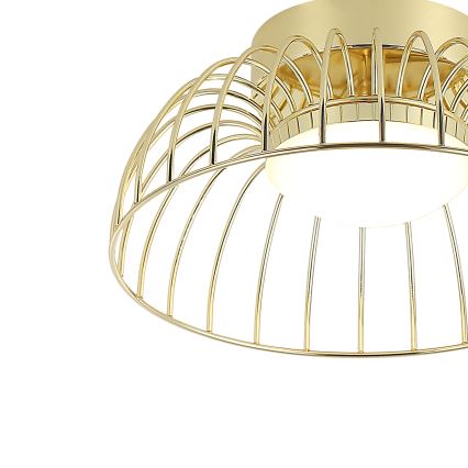 Plafonnier LED BETSY LED/12W/230V de 25 cm doré