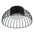 Plafonnier LED BETSY LED/12W/230V Ø 25 cm noir