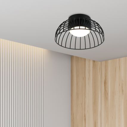 Plafonnier LED BETSY LED/12W/230V Ø 25 cm noir
