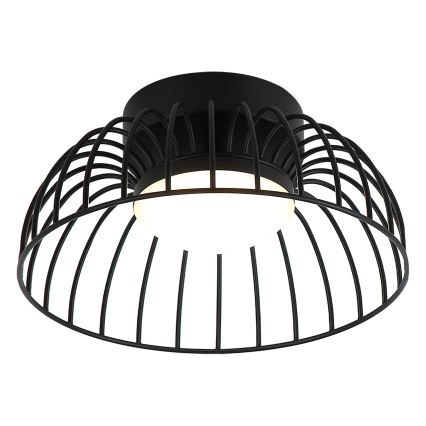 Plafonnier LED BETSY LED/12W/230V Ø 25 cm noir