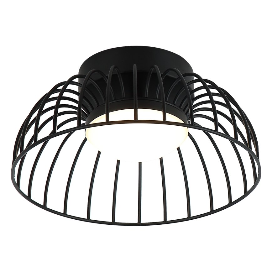 Plafonnier LED BETSY LED/12W/230V Ø 25 cm noir