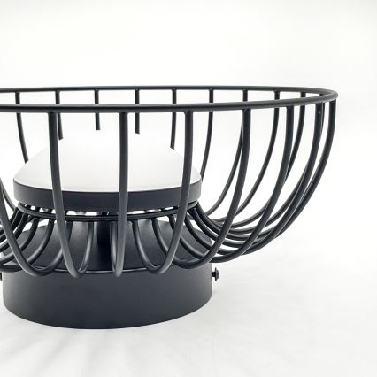 Plafonnier LED BETSY LED/12W/230V Ø 25 cm noir