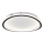 Plafonnier LED CALI, 30 W, 230 V, Ø 40 cm, noir