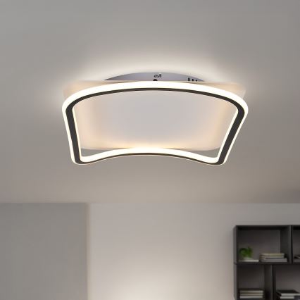 Plafonnier LED CALI LED/30W/230V 40x40 cm noir