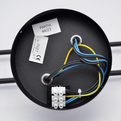 Plafonnier LED CAMBRIDGE 4xE27/8W/230V noir