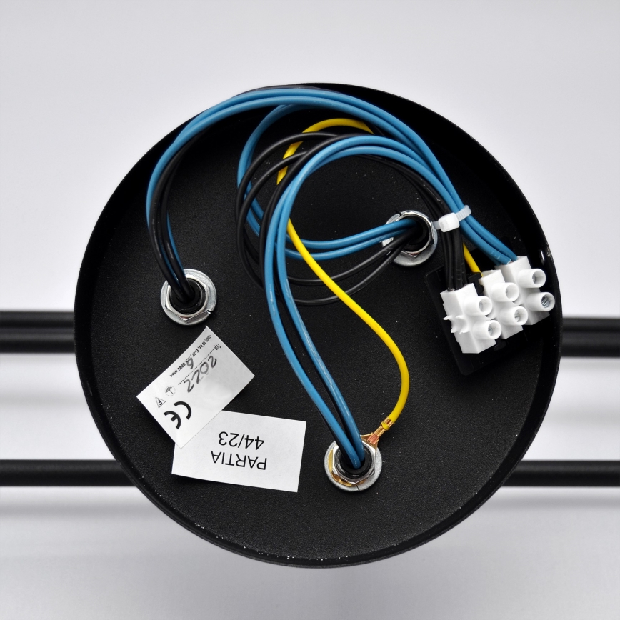 Plafonnier LED CAMBRIDGE 6xE27/8W/230V noir