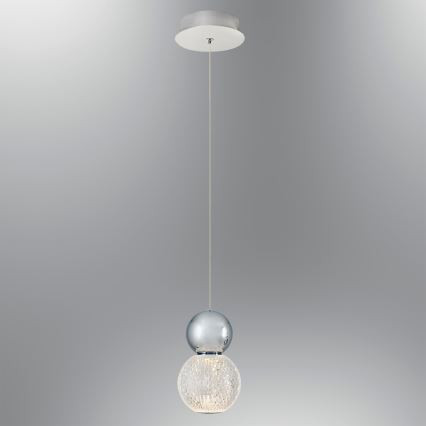 Plafonnier LED CREMONA LED/5W/230V 3000K chrom mat