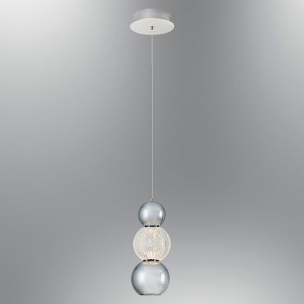 Plafonnier LED CREMONA LED/5W/230V 3000K chrom mat