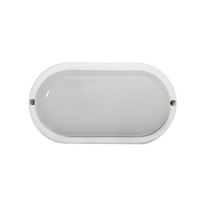 Plafonnier LED d'extérieur 8 W 230 V 4200 K IP64 blanc
