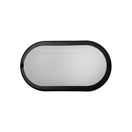 Plafonnier LED d'extérieur 8W/230V 4200K IP64 noir