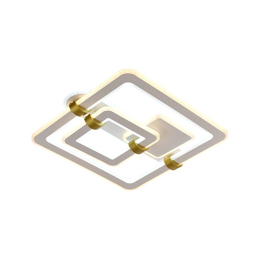 Plafonnier LED dimmable 140 W, 230 V, 3000–6500 K avec télécommande