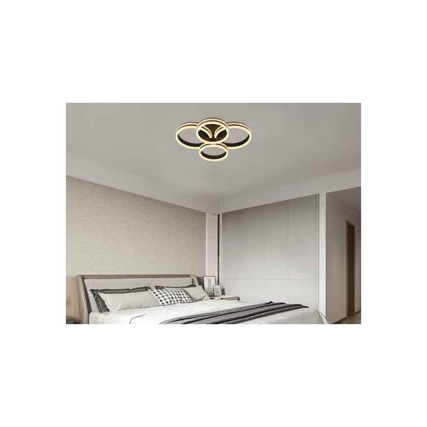Plafonnier LED dimmable 150W, 230V, 3000–6500 K – avec télécommande