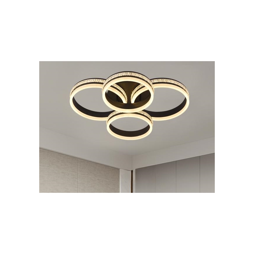Plafonnier LED dimmable 150W, 230V, 3000–6500 K – avec télécommande