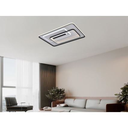 Plafonnier LED dimmable/160W/230V 3000-6500K + télécommande