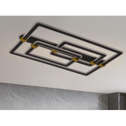 Plafonnier LED dimmable, 280 W, 230 V, 3000–6500 K — télécommande incluse