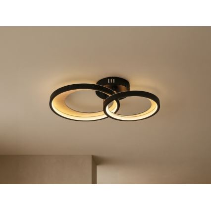 Plafonnier LED dimmable 35 W, 230 V, 3000–6500 K + télécommande