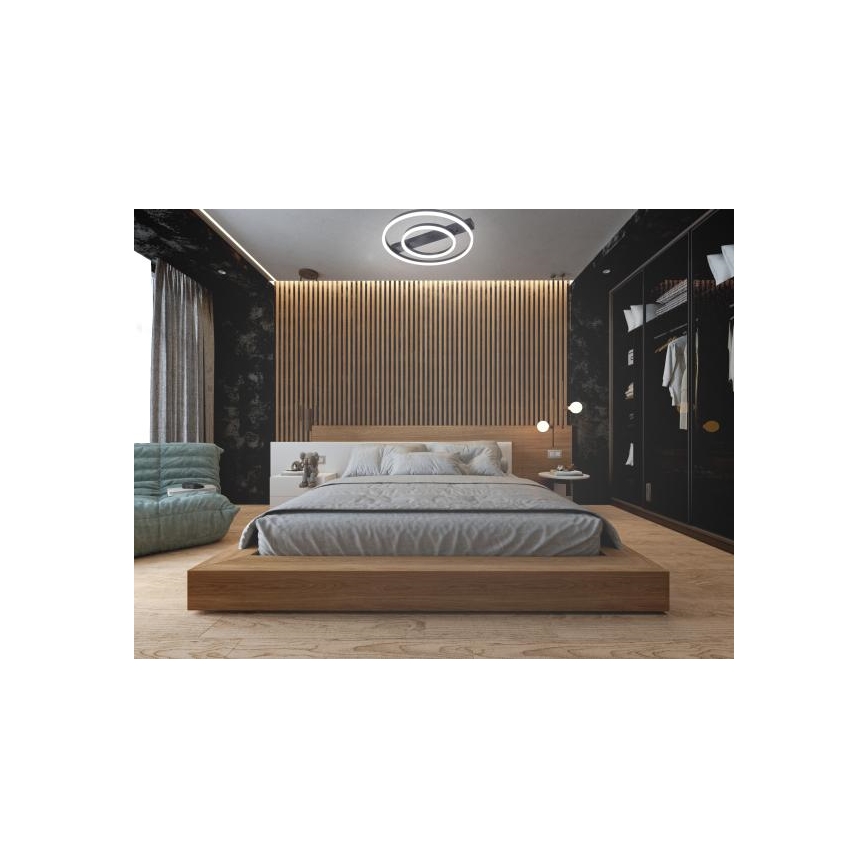 Plafonnier LED dimmable 60W/230V 3000-6500K + télécommande