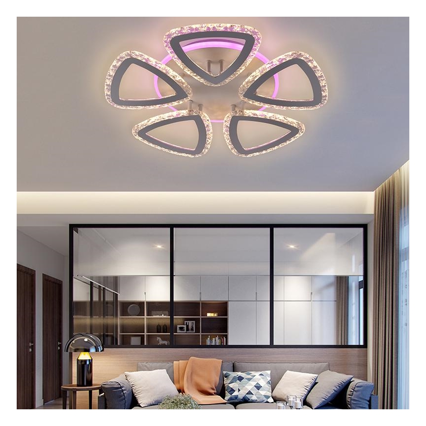 Plafonnier LED dimmable en saillie LED/70W/230V 3000-6500K + télécommande
