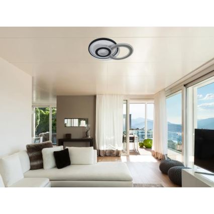 Plafonnier LED dimmable 95W/230V 3000-6500K + télécommande