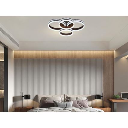 Plafonnier LED dimmable à montage en surface 150W/230V 3000-6500K + télécommande