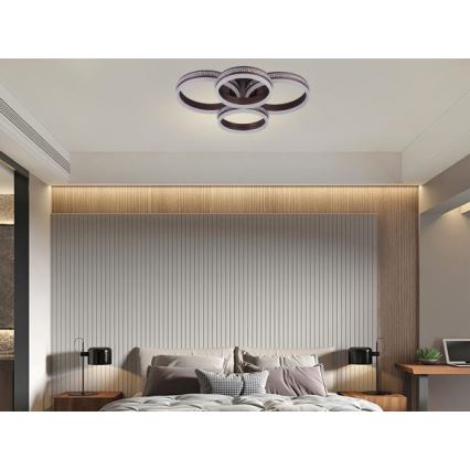 Plafonnier LED dimmable à montage en surface 150W/230V 3000-6500K + télécommande