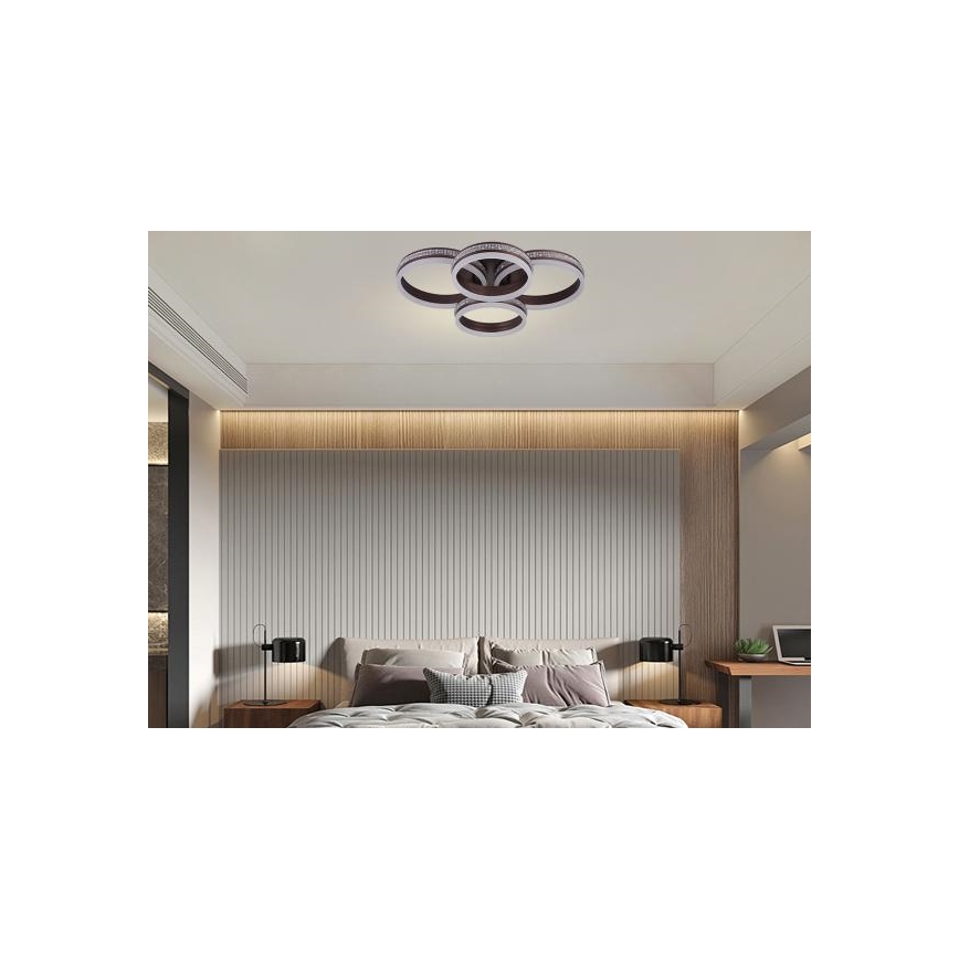 Plafonnier LED dimmable à montage en surface 150W/230V 3000-6500K + télécommande