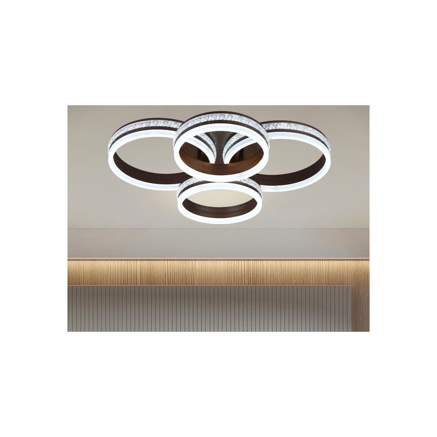 Plafonnier LED dimmable à montage en surface 150W/230V 3000-6500K + télécommande
