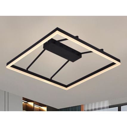 Plafonnier LED dimmable (à montage en surface) 55W/230V 3000-6500K + télécommande