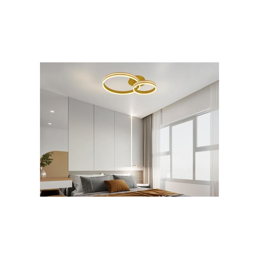Plafonnier LED dimmable à montage en surface LED/110W/230V 3000-6500K + télécommande